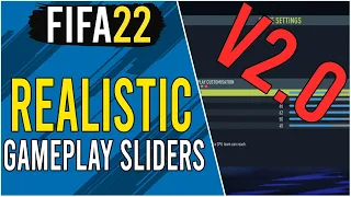 FIFA 22 Gameplay Sliders for More Realistic & Challenging Gameplay (World Class/Legendary) - v2.0