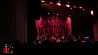Cannibal Corpse - I Cum Blood Live at The Wellmont Theatre