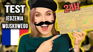 Co jedzą FRANCUSCY żołnierze? 😱 TEST 24H RACJI ŻYWNOŚCIOWEJ MRE - Aga Testuje Agnieszka Grzelak Vlog