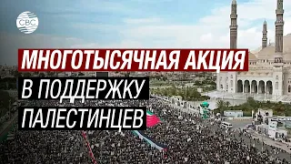 Навеки с Палестиной! В Йемене акция против Израиля и США