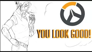 Overwatch comic dub: you look good!