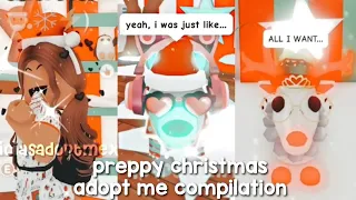 preppy christmas adopt me compilation! ★ preppyrae
