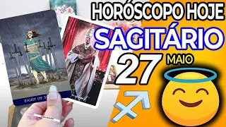 🙏 DEUS TE AVISE🙌🏼 AVISO❗ Horoscopo do dia de hoje SAGITÁRIO 27 maio 2023 ♐tarô Sagitário 27 maio