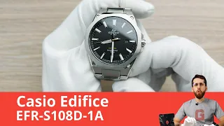 Самые Тонкие EDIFICE / Casio EFR-S108D-1A