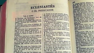 La Biblia - Eclesiastés Libro completo - Reina Valera 1960