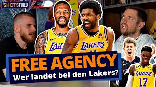 Kyrie, Dame, Harden, CP3 oder Freddy? Wer wird LAKERS Point Guard? SHOTS FIRED | C-Bas & KobeBjoern