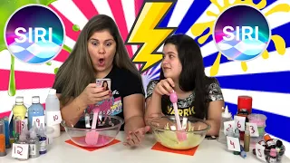 SLIME SIRI VS SIRI - ELAS DECIDIRAM NOSSOS SLIMES