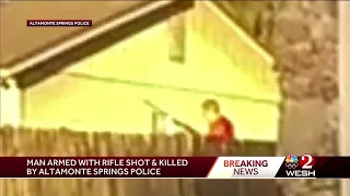 Police: Armed man shot, killed by Altamonte Springs officer