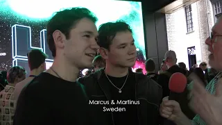 OGAE UK at the London Eurovision Party 2024: The Marcus & Martinus interview