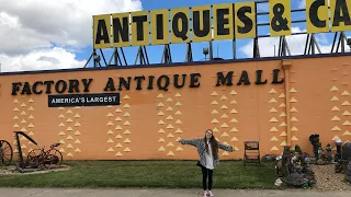 I went to AMERICA'S LARGEST ANTIQUE MALL?? (Thrift Trip in VA)