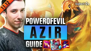 The Ultimate AZIR Guide by PowerOfEvil | League of Legends