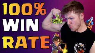 100% WIN RATE with the BEST Log Bait Deck in Clash Royale!