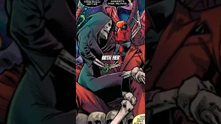 Deadpool and Thanos Love Triangle with Death #shorts #marvelcomics #marvel