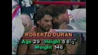 Sugar Ray Leonard vs Roberto Duran 2 Full Fight