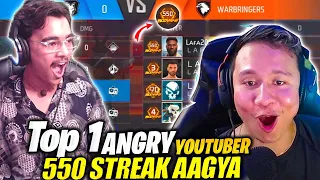 world record😱 breaking 550 winning strike of youtuber😱 - Laka Gamer