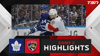 HIGHLIGHTS: Game 2 - Florida Panthers vs. Toronto Maple Leafs