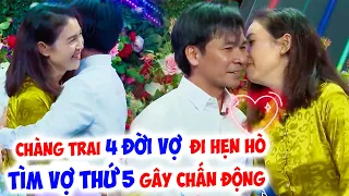 Chàng trai 4 ĐỜI VỢ chưa mở rào bạn gái 2 ĐỜI CHỒNG KHÓC NỨC NỞ Quyền Linh dỗ dành-Hẹn Hò Quyền Linh