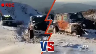 Toyota Land Cruiser VS Jeep Wrangler 💪