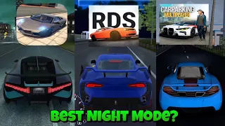 Which Game has the Best Night Mode? Extreme CDs vs CPM vs Real Driving School 🔥🔥