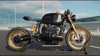 BMW R100 “The Gold Digga” By Tossa R.