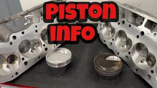Piston Information And Brodix BRX Heads