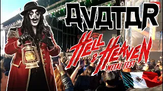 Avatar en Mexico-Hell and Heaven 2022 Toluca Live 4k Completo