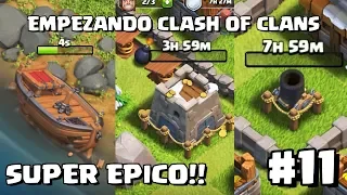 Construimos el Barco + Mejoras de Castillo, Mortero y Gigante #11 - EMPEZANDO CLASH OF CLANS