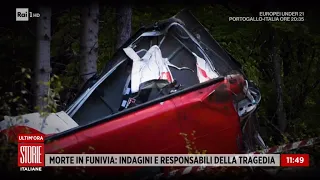 Morte in funivia: un volo di 54 metri a 12 km all'ora - Storie italiane 31/05/2021
