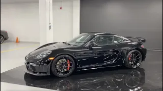 2020 Porsche 718 Cayman GT4 - Revs + Walkaround 4K