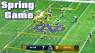 Takeaways from the Notre Dame Spring Game