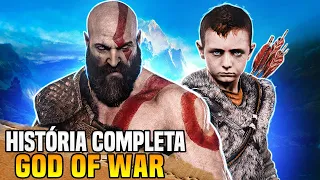 HISTÓRIA COMPLETA DE GOD OF WAR