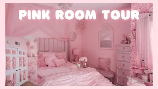 ULTIMATE AESTHETIC ROOM TOUR | Pink, TikTok aesthetic, Pinterest