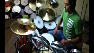 "Written In The Stars"- Tinie Tempah - DRUM COVER / Remix ft. Eric Turner (tiny)