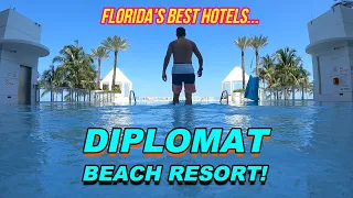 Florida's Best Hotels: Diplomat Beach Resort, Incredible Underwater Pool Window!