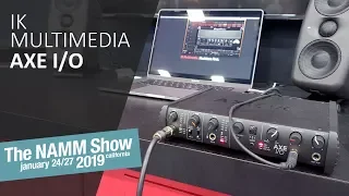 IK Multimedia AXE I/O @ NAMM 2019