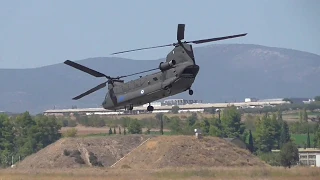 Athens Flying Week 2017 Hellenic Army Aviation CH-47D Chinook and UH-1H Huey