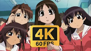 Azumanga Daioh Opening Theme (4K 60FPS - Ai Upscale)