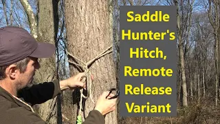 Saddle Hunter's Hitch, Remote Release Variant