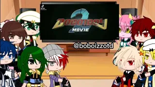 MHA (My AU) react to Boboiboy Movie 2 || MHA x Bbb Crossover AU || Read desc