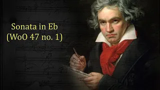Ludwig van Beethoven - Sonata in E Flat (WoO 47 no. 1)