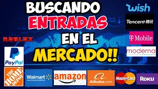 Estas Acciones  han Caído Mucho HOY!! |Hora de Comprar AMZN,MRNA,HD,BABA, ROKU, NFLX,PYPL, AMC Ahora