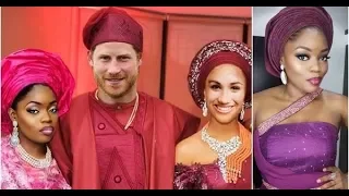 Bisola Aiyeola attends royal wedding, photoshops herself with Prince Harry and Meghan Markle’s