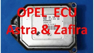 How to fix Opel Astra and Zafira ECU / Siemens - GM Vauxhall 5WK9