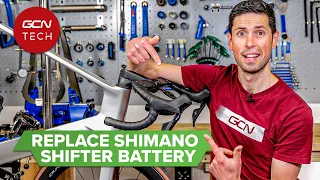 How To Check & Replace Shimano 12-Speed Wireless Shifter Batteries | Maintenance Monday