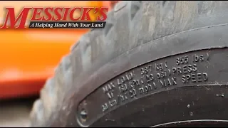 Tractor tire inflation tips