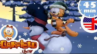 ⛄Garfield and the Snowman!❄️- HD Compilation