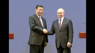 Xi, Putin Attend Ceremony to Mark 70th Anniversary of China-Russia Diplomatic Ties