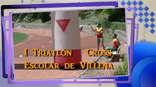 Entradilla Triatlon Cross escolar de Villena