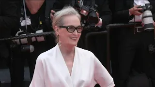 Cannes opening ceremony: Honorary Palme d'Or winner Meryl Streep on the red carpet | AFP