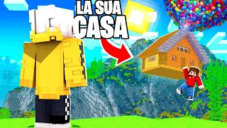 HO FATTO VOLARE la CASA del mio AMICO in MINECRAFT